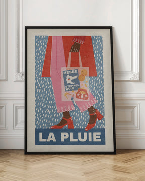 La Pluie French Style Poster