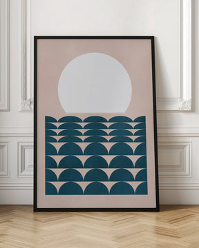 Geometrical Seascape Poster