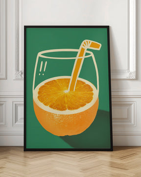 Orange juice Poster