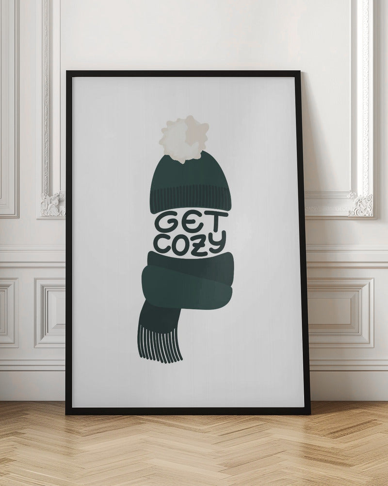 Get cozy (green) Poster