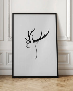 The deer Poster