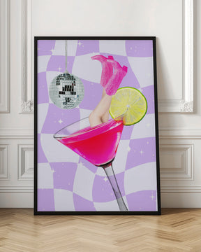 Cocktail diving Poster