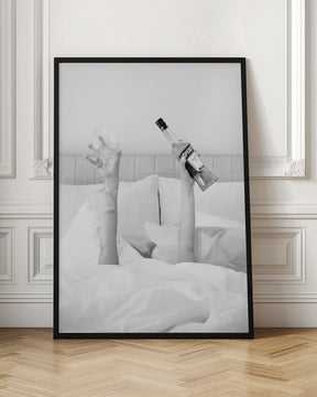 Aperol In Bed Low Key Poster