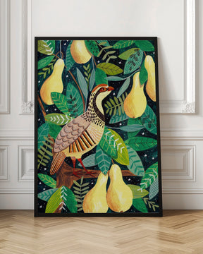 Partridge in a pear tree Poster