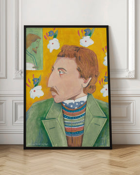 Paul Gauguin portrait Poster