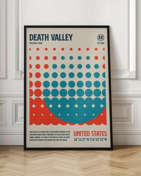 Death Valley National Park Travel Poster Poster