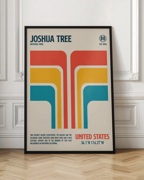 Joshua Tree National Park Travel Poster Poster