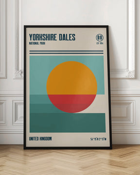 Yorkshire Dales National Park Travel Poster Poster