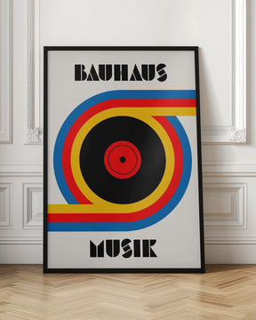 Bauhaus Musik Vinyl Poster