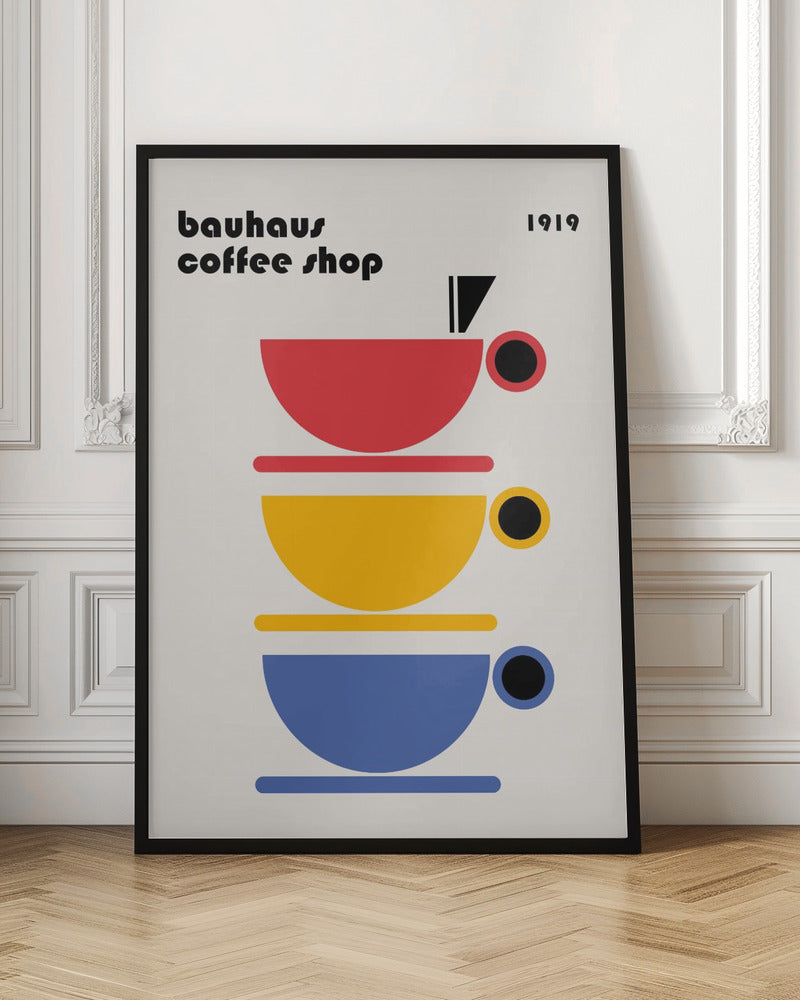 Bauhaus Coffee Minimalist Poster