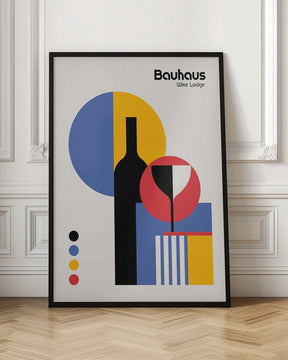 Bauhaus Wine Lodge Poster