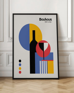 Bauhaus Wine Lodge Poster