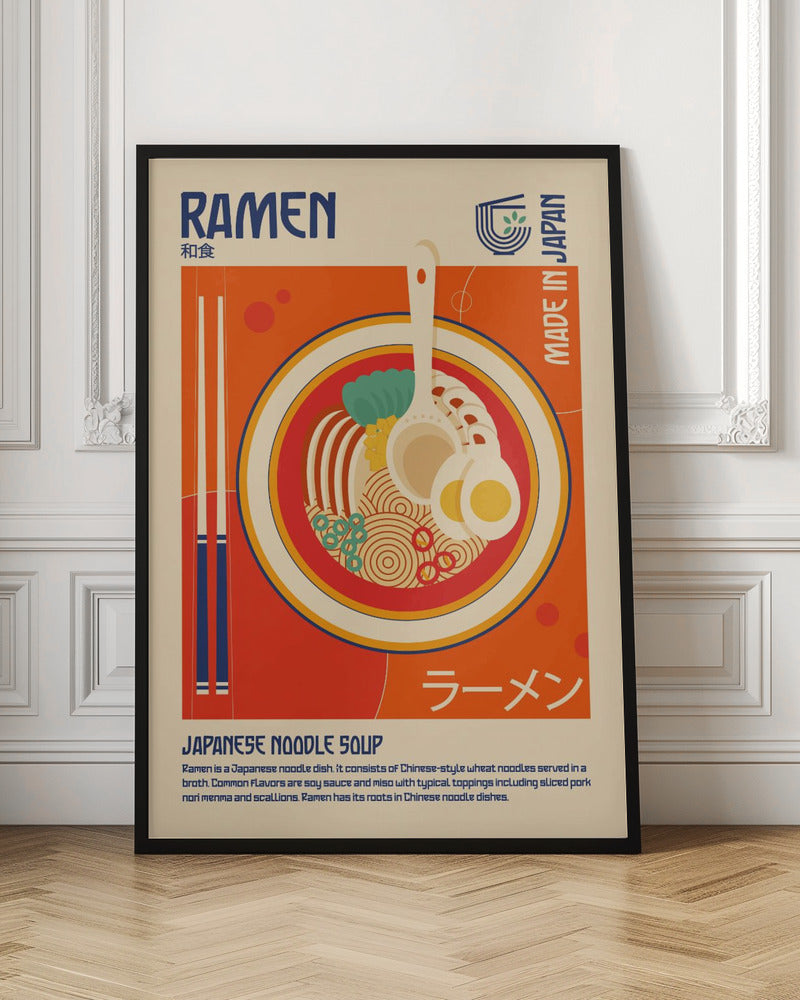 Ramen Japanese Food Print Poster