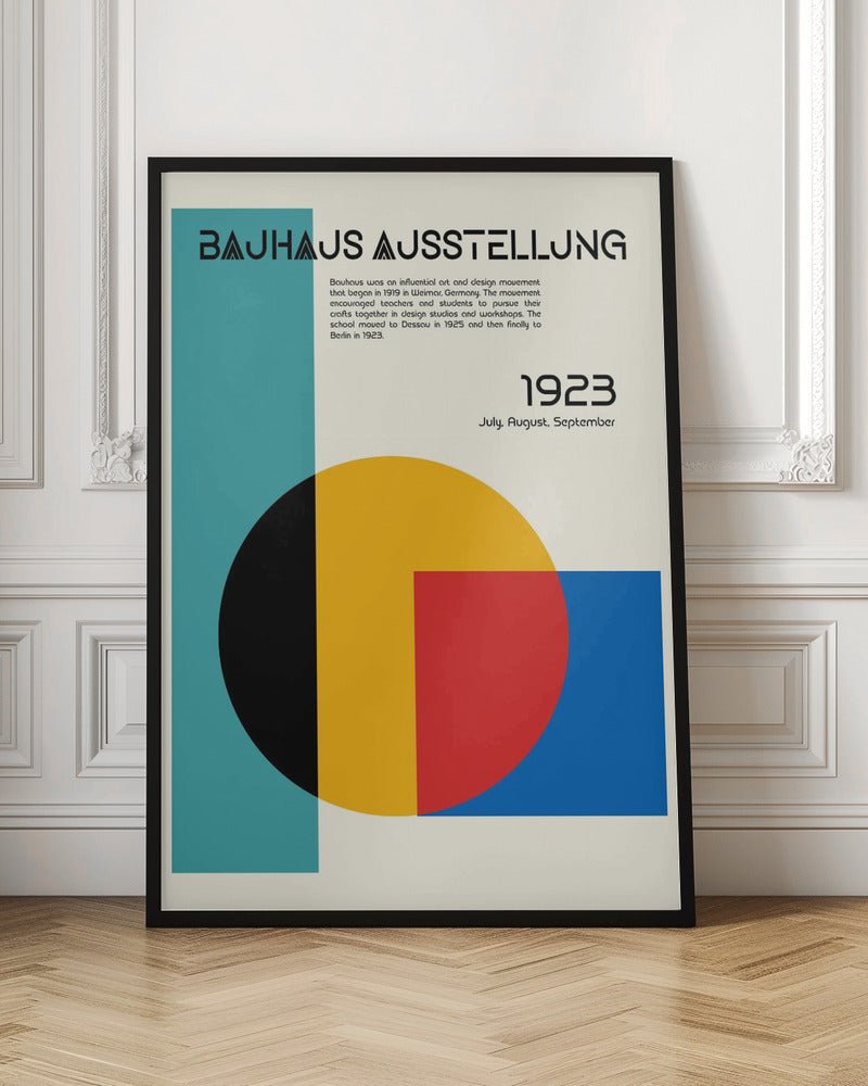 Bauhaus Ausstellung Poster