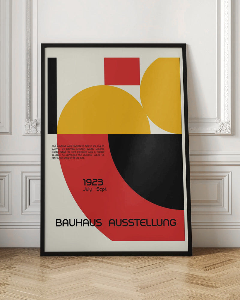 Bauhaus Ausstellung Poster