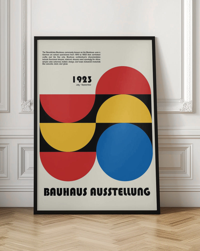 Bauhaus Ausstellung Poster