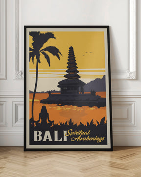 Bali Travel Print Poster