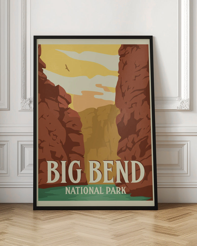 Big Bend National Park Travel Print Poster