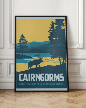 Cairngorms National Park Travel Print Poster