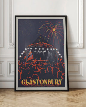 Glastonbury Festival Print Poster