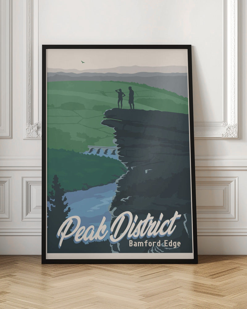 Peak District National Park Travel Print Poster