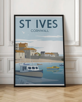 St Ives Travel Print Poster