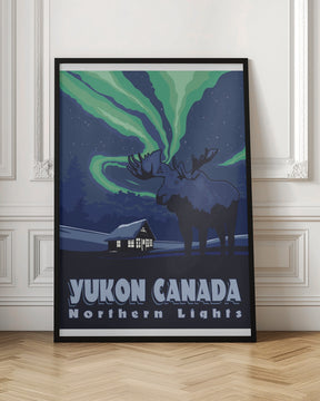 Yukon Canada Travel Print Poster