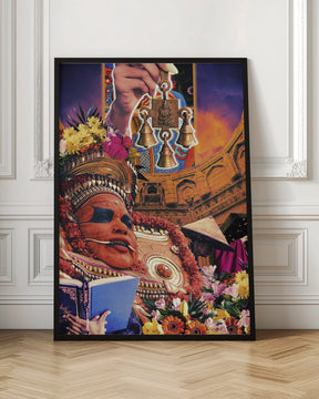 Retro Fantasy Culture Collage Poster