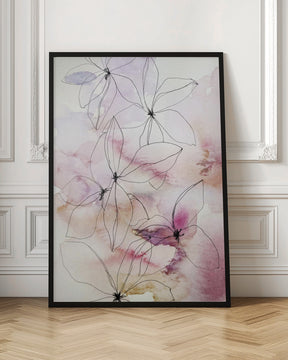 Whisper Petals I Poster