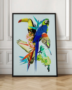 Birds of Paradise II Poster