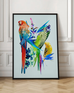 Birds of Paradise I Poster