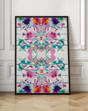 Watercolor Wildflower Poster