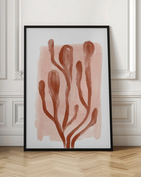 Brown Corals Poster