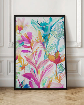 Floral Burst Poster