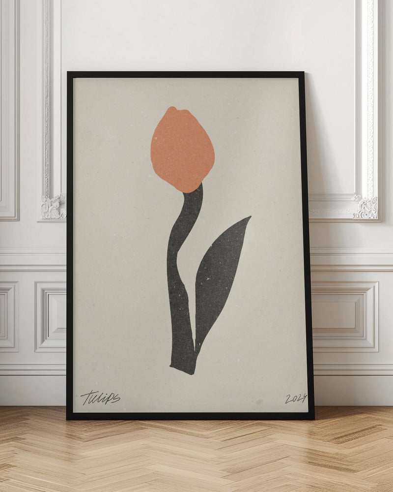 Modern Flower 01 Poster