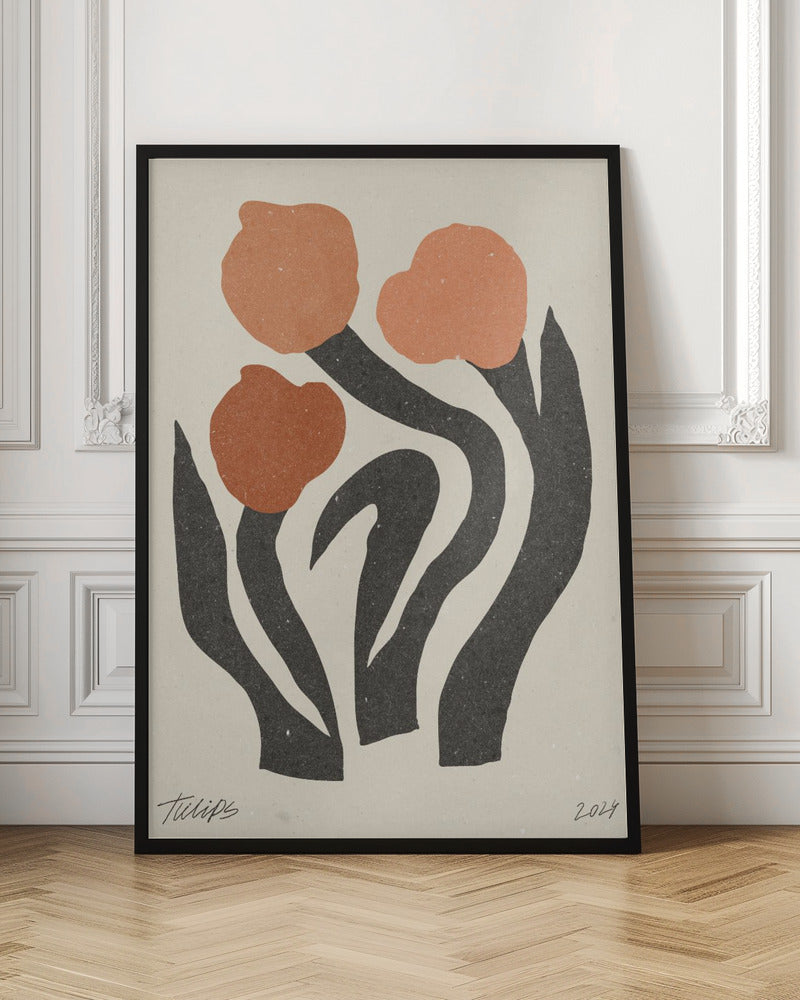 Modern Flower 02 Poster