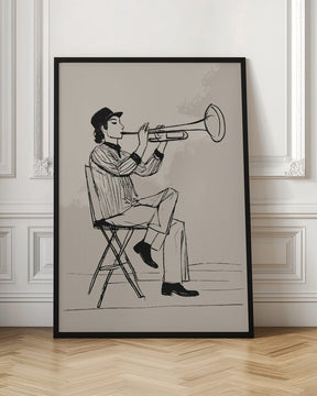 Trumpet Man Poster