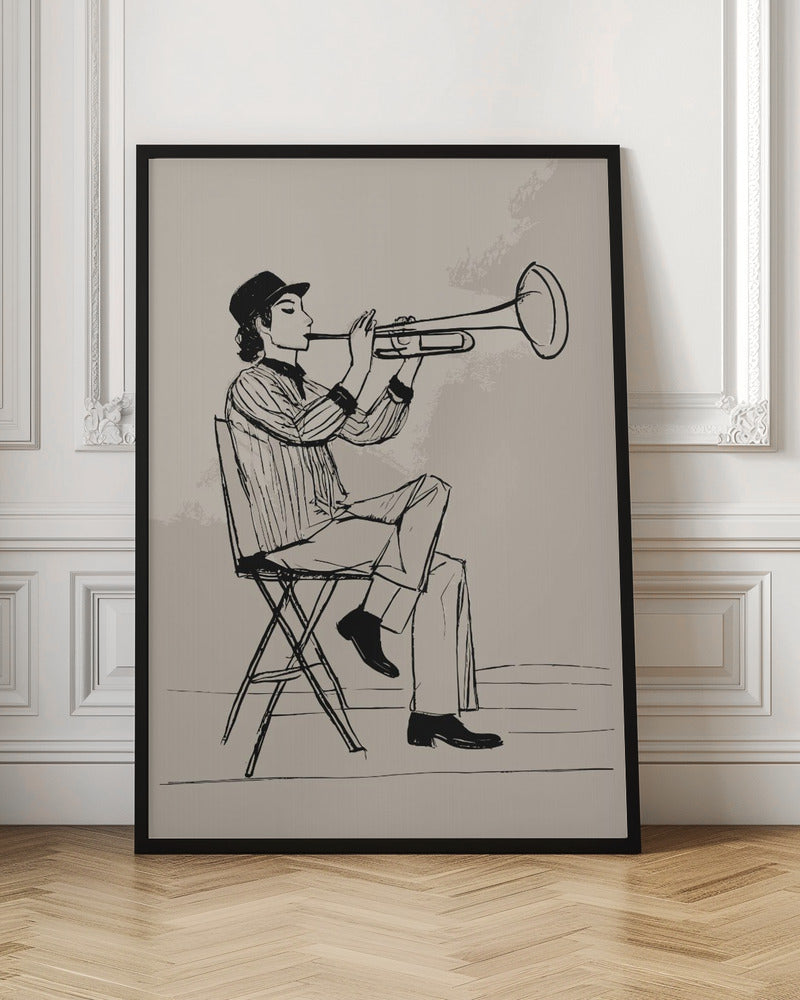 Trumpet Man Poster