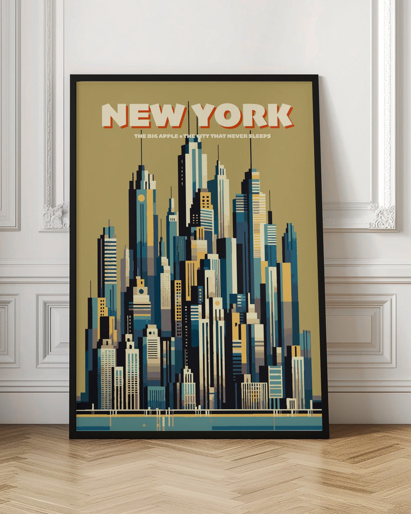 New York Skyline Poster