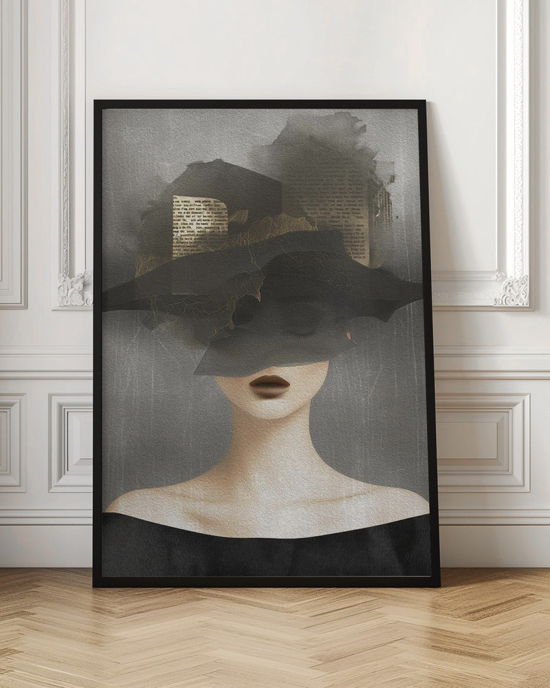 Lady In Hat No 2 Poster