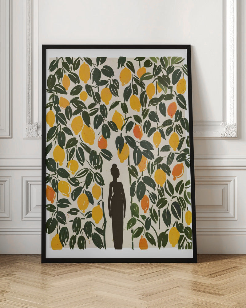 In The Lemon Garden Poster