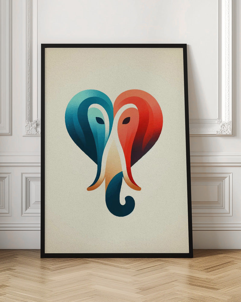 Elephant heart Poster