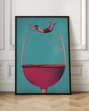 Wine Dive Poster