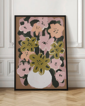 Pastel Flower Impression No 7 Poster