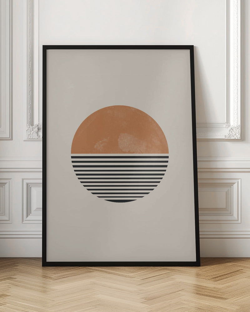 Retro Sunset Poster