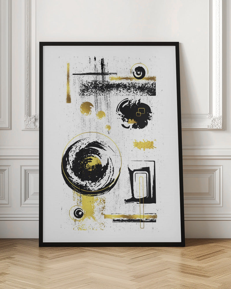 ABSTRACT ART Thoughts Poster