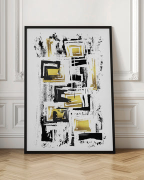 ABSTRACT ART Squaremania Poster