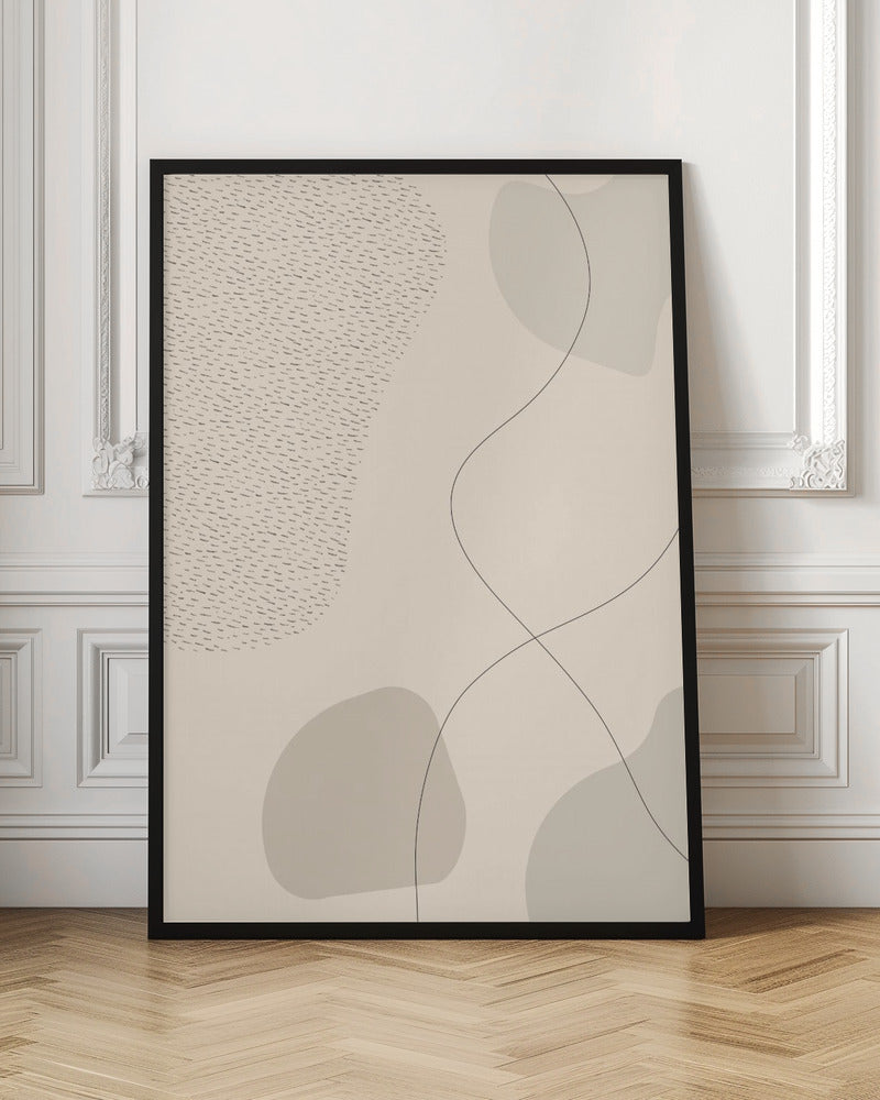 Mid-Century Modern No. 3 | brown Poster