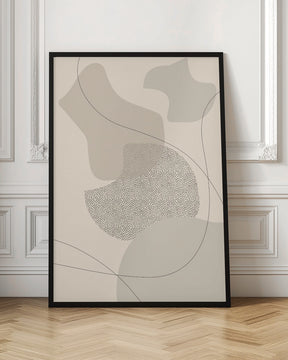 Mid-Century Modern No. 2 | brown Poster