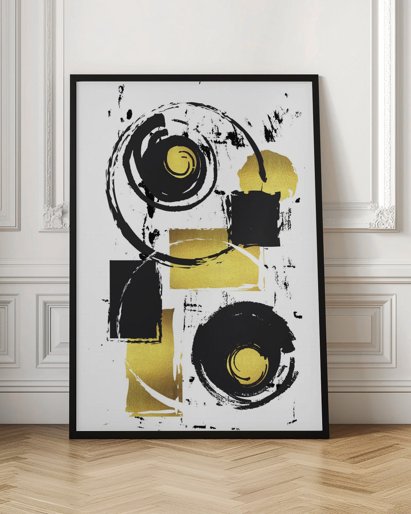 ABSTRACT ART Geometry Poster